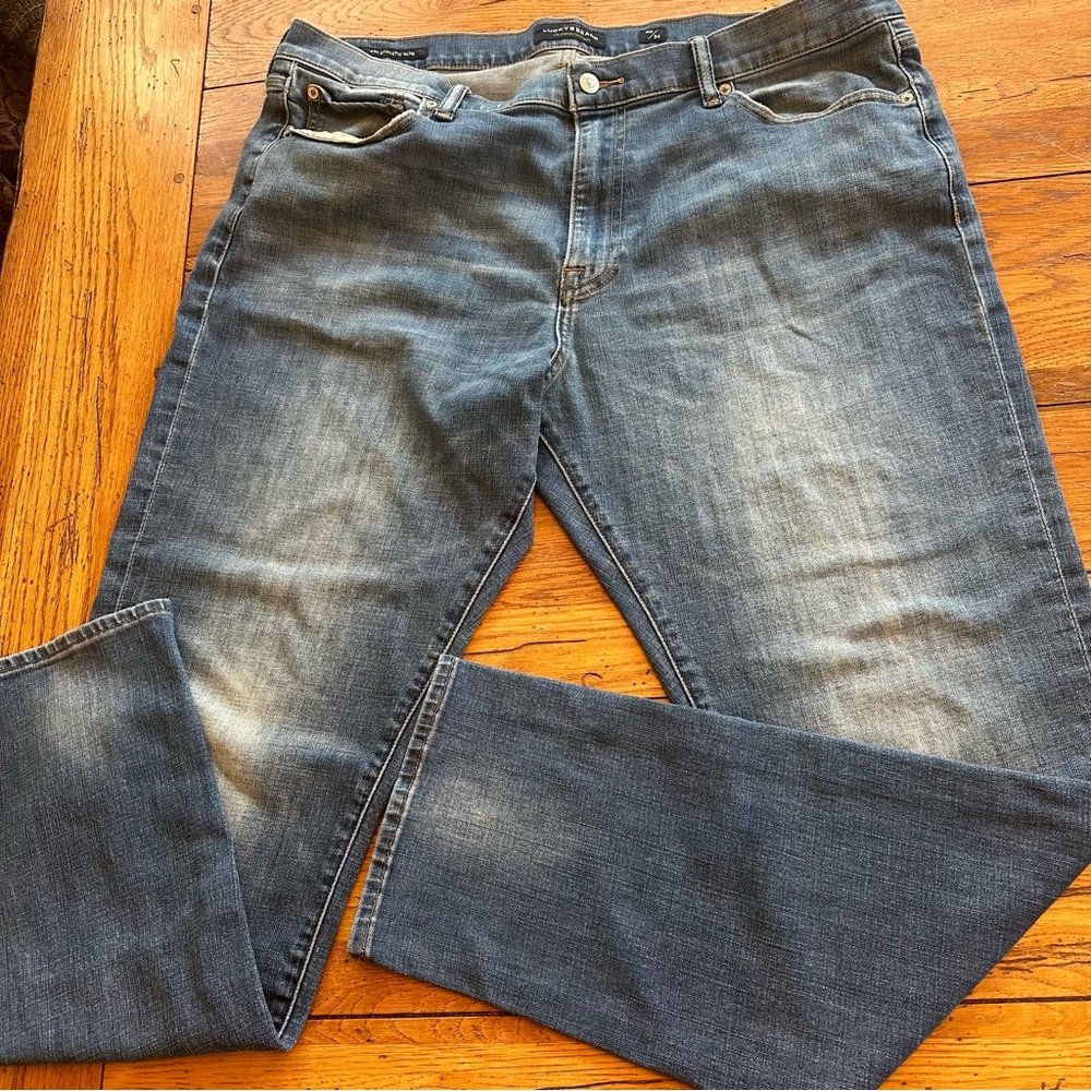 Lucky Brand 410 Athletic Slim Men’s Jeans Size 40 x 34 Two Pair - Picture 3 of 13